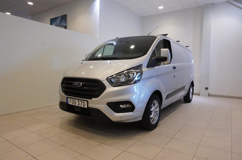 Bild 2 av Ford Transit Custom 300 2,0 Ecoblue Selectshift 130 hk Leasbar 3-Sits Dragkrok