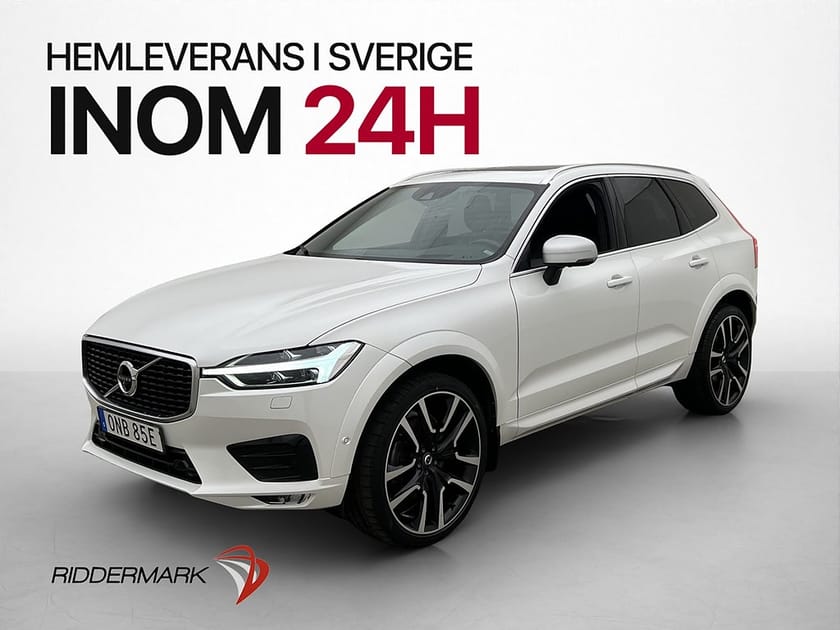 Bild 3 av Volvo XC60 D4 AWD R-Design Pano HUD H/K Läder Luft Värm Drag
