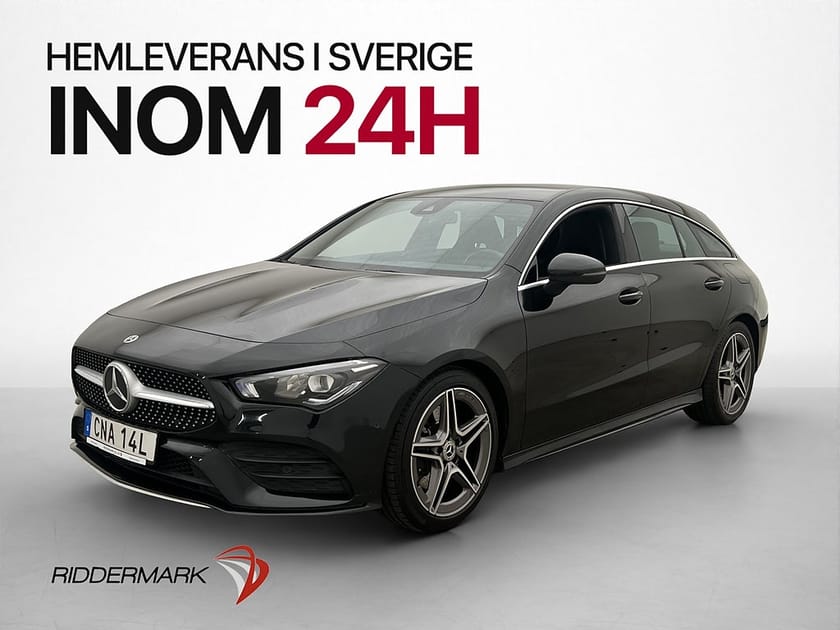 Bild 3 av Mercedes-Benz CLA 200 Shooting Brake AMG Widescreen Drag Kamera Värmare