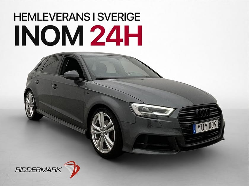 Bild 1 av Audi A3 Sportback 1.5 TFSI S Line B&O Halvskinn Adaptiv-Fart