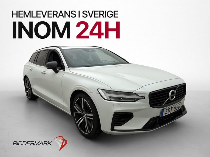Bild 3 av Volvo V60 Recharge T6 AWD R-Design Pano H/K Drag Kamera BLIS