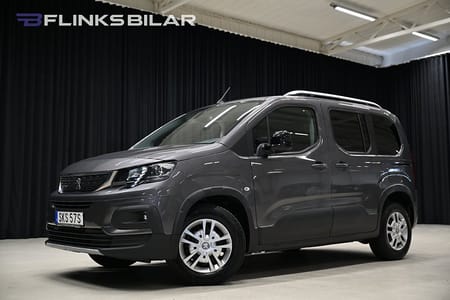 Peugeot Rifter 1.5 BlueHDi 130HK Automat|5-Sits|Drag|Värmare|Lågmil