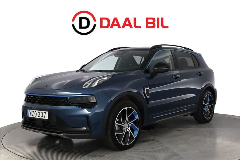Bild 1 av Lynk & Co 01 PHEV DCT 261HK 17,6kWh INFINITY® PANORAMA 3D-VIEW NFC