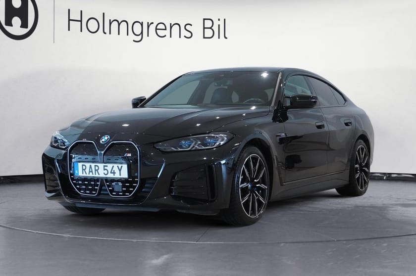 Bild 1 av BMW i4 M50 xDrive Gran Coupé Fully Elstol Läder Drag