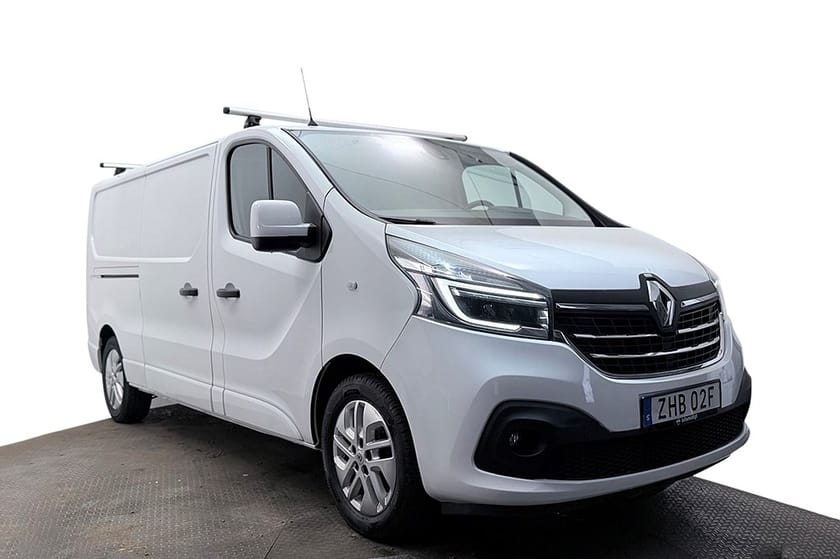 Bild 4 av Renault Trafic Skåpbil Skåp 3.0t 2.0 L2 2xSidodörr Drag Värmare Navi Kamera 3sits