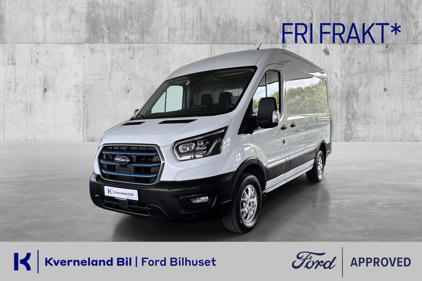 Bilde 1 av Ford E-Transit 350 L3H2 3-SETER/2X SKYVEDØRER/CRUISE/NAVI/