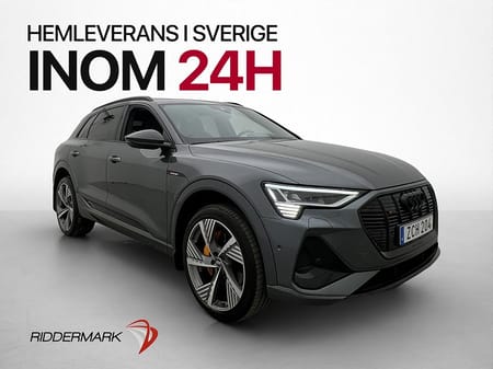 Audi e-tron 55 quattro Q S Line 408hk Pano 360° Navi B&O HuD Drag