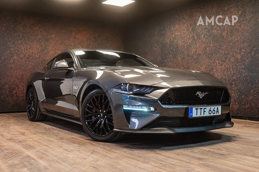 Bild 1 av Ford Mustang GT 5.0 V8 450hk | SV-såld | B&O | Custom 2 | 2820 kr/mån