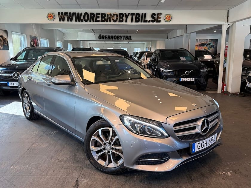 Bild 1 av Mercedes-Benz C 180 7G-Tronic Plus Avantgarde M-värmare Gps 156hk