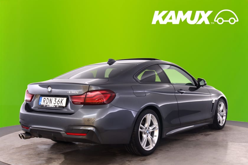 Bild 4 av BMW 430i Coupé 252hk M Sport Taklucka HuD 360 H/K Navi Läder