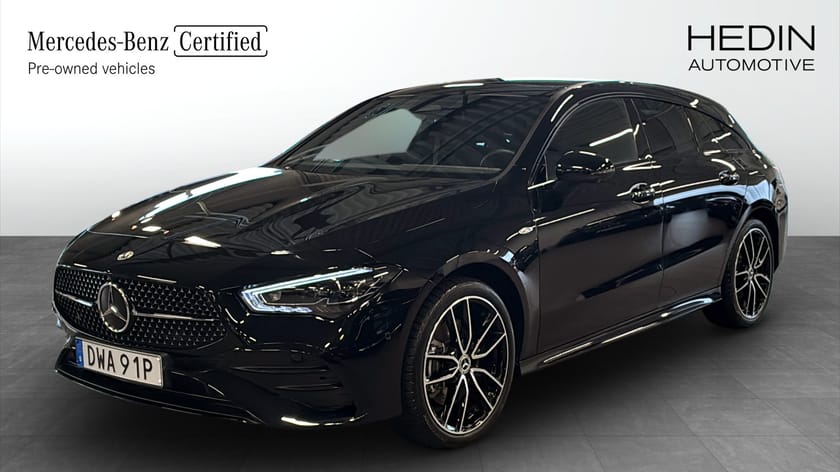 Bild 1 av Mercedes-Benz CLA 250 e Shooting Brake AMG Line Premium Drag B-Kamera Rattvärme