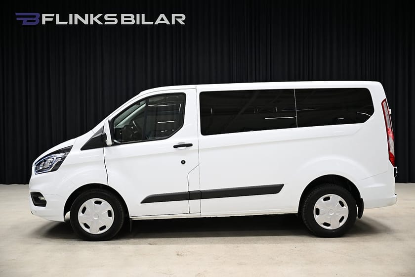 Bild 2 av Ford Transit Custom 320 Kombi 130HK Automat|9-Sits|Värmare|Backkamera