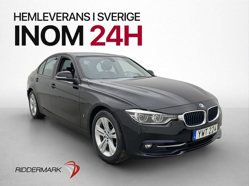 Bild 1 av BMW 330e Sedan 252hk Sport line Navi Sensorer Dragkrok