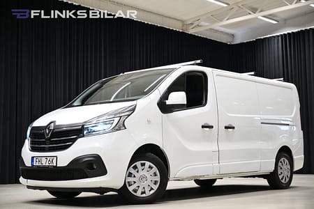 Renault Trafic Skåpbil dCi 145HK L2|Automat|Dubbeldörr|LED|GPS|Drag|Värmare