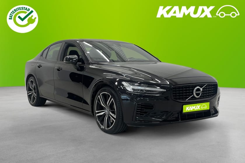 Bild 1 av Volvo S60 Recharge T8 R-Design H/K Taklucka Läder AWD 392hk