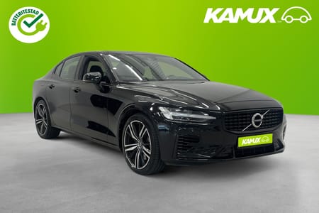 Volvo S60 Recharge T8 R-Design H/K Taklucka Läder AWD 392hk