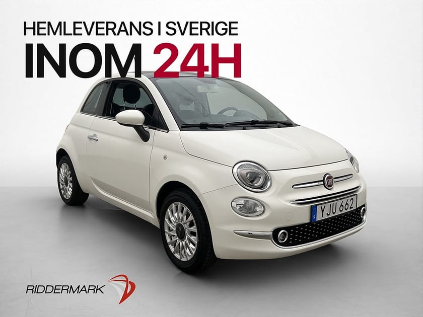 Bild 1 av Fiat 500 1.2 69hk Lounge Panorama 2 Brukare 0,49l/mil