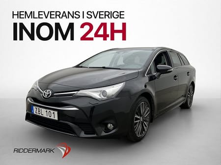 Toyota Avensis Kombi 147hk Active Plus M&K-Värm Kamera Skinn