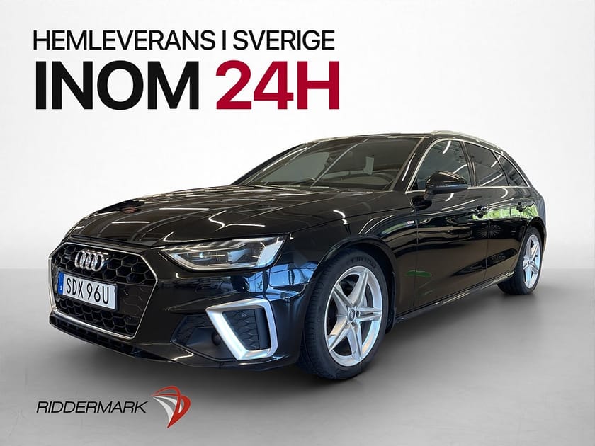 Bild 1 av Audi A4 Avant 40 TDI quattro Q 190hk S-Line Cockpit Värm Drag Matrix Navi