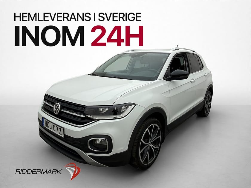 Bild 3 av Volkswagen T-Cross TSI 116hk GT P-Sensorer Halvskinn CarPlay