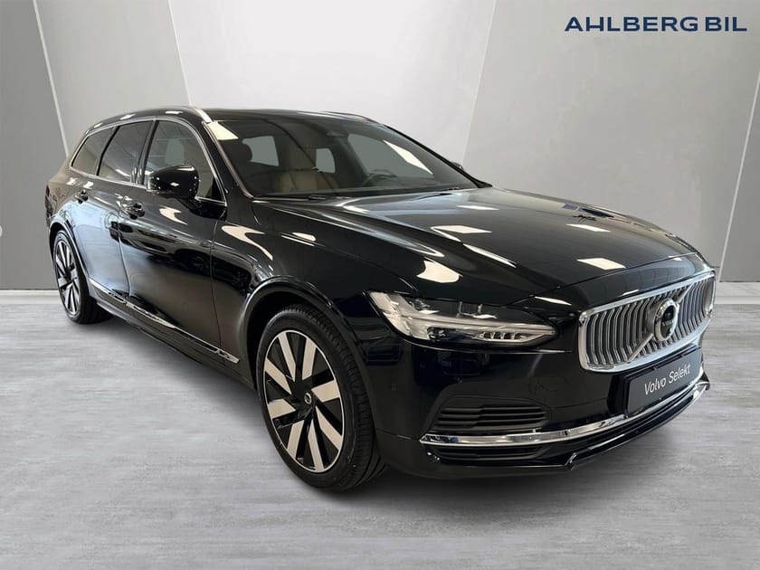 Bild 1 av Volvo V90 T8 Plus Bright Nordic Edition Dragkrok Halvautomatisk, 360 Kamera, Headup, Akustik, Teknikpaket