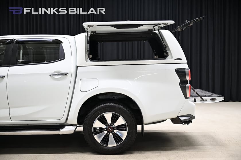 Bild 3 av Isuzu D-Max Crew Cab 163HK Automat|Kåpa|Inredd|Dubbelgolv|Frontbåge|Leasbar