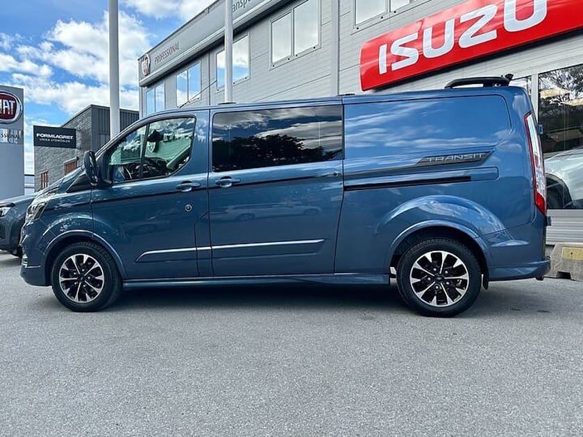 Bild 3 av Ford Transit Custom 290 Sport CREW VAN 2.0 185 HK | 5 SITS |SN INREDNING