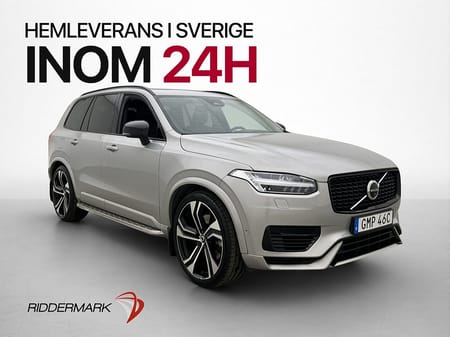 Volvo XC90 7-seater 7-Sits T8 AWD Ultimate Dark Edition B&W Pano Luft