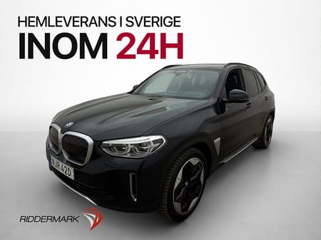 BMW iX3 286hk Cockpit Pano H/K 360° HuD Skinn Drag