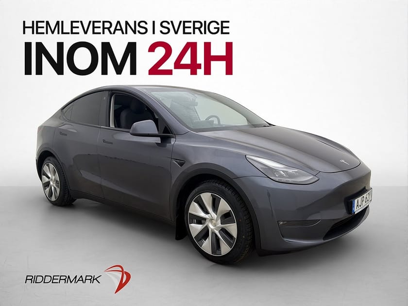 Bild 1 av Tesla Model Y Long Range AWD Pano Rattvärme Skinn Sv.Såld
