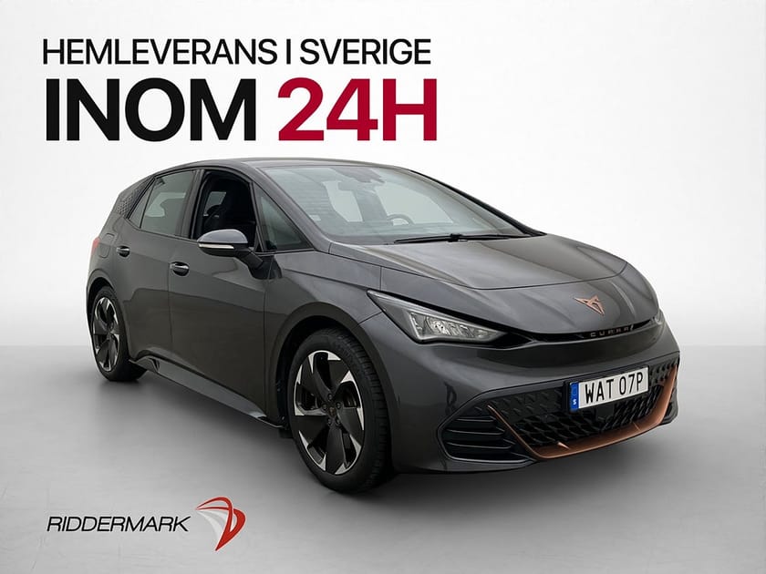 Bild 1 av CUPRA Born e-boost 58 231hk Kamera Navi Värmepump CarPlay