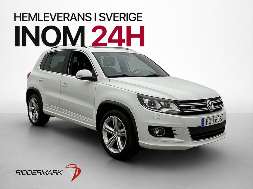 Bild 1 av Volkswagen Tiguan 2.0 TDI 4M R-Line Pano D-Värm Kamera Skinn