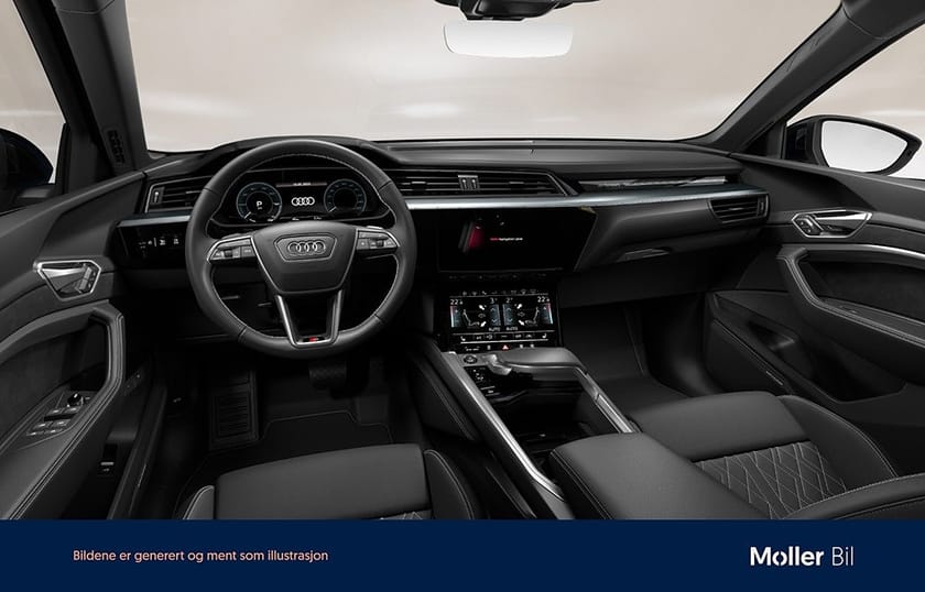 Bild 5 av Audi e-tron Sportback 55 quattro S-line Matrix/Drag/El-stol/B&O