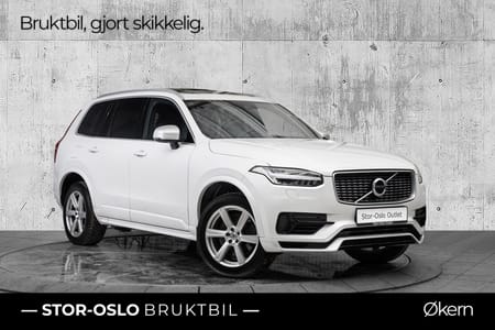 Volvo XC90 T8 AWD 390HK R-Design Luft, Panorama, Hengerfeste