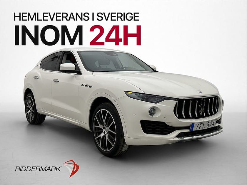 Bild 1 av Maserati Levante Diesel Luftfjädring Bowers & Wilkins Sportavgas