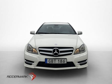 Mercedes-Benz C 180 Coupé BE 156hk AMG Sport Halvskinn