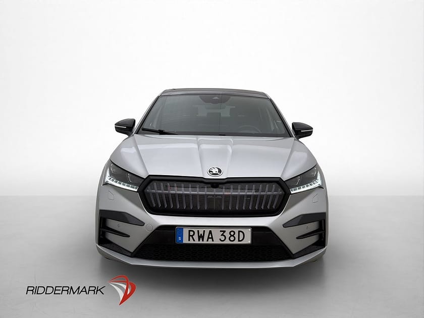 Bild 3 av Škoda Enyaq Coupé RS iV Skoda AWD Pano Crystal Drag Skinn 360 MOMS