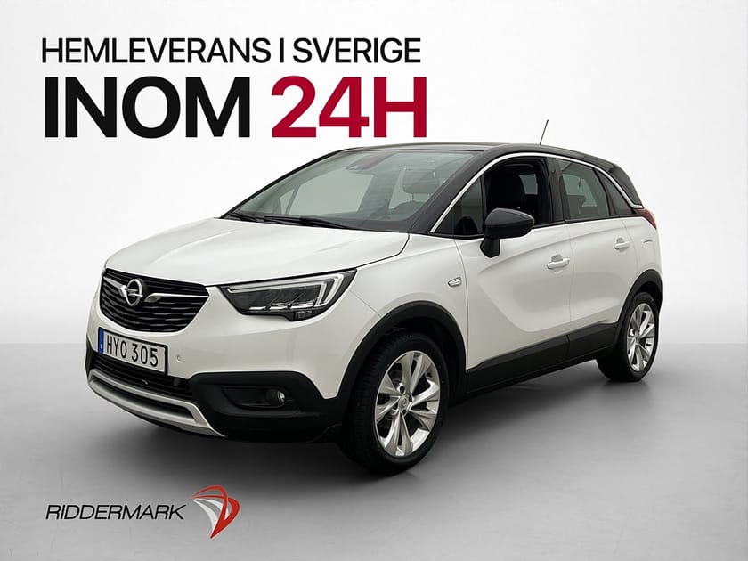 Bild 1 av Opel Crossland X 1.2 81hk Dynamic Kamera Halvskinn Rattvärme