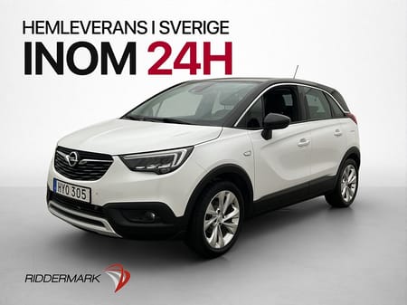 Opel Crossland X 1.2 81hk Dynamic Kamera Halvskinn Rattvärme