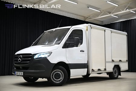 Mercedes-Benz Sprinter 316 CDI Chassi Påbyggt-Skåp|V-Inredd|LED|SeUtr!