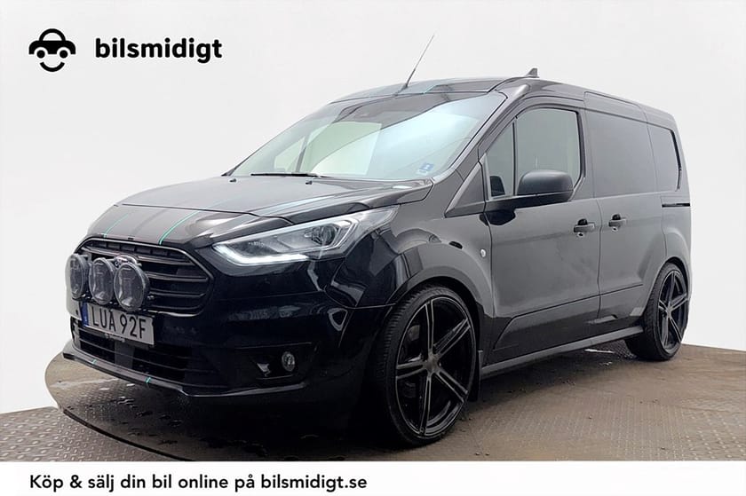 Bild 1 av Ford Transit Connect 210 1.0 EcoBoost E85 Drag 2xSidodörr Kamera 3sits Xtraljus MOMS