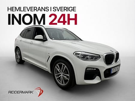 BMW X3 xDrive20d M Sport Pano Drag HiFi Navi Halvskinn