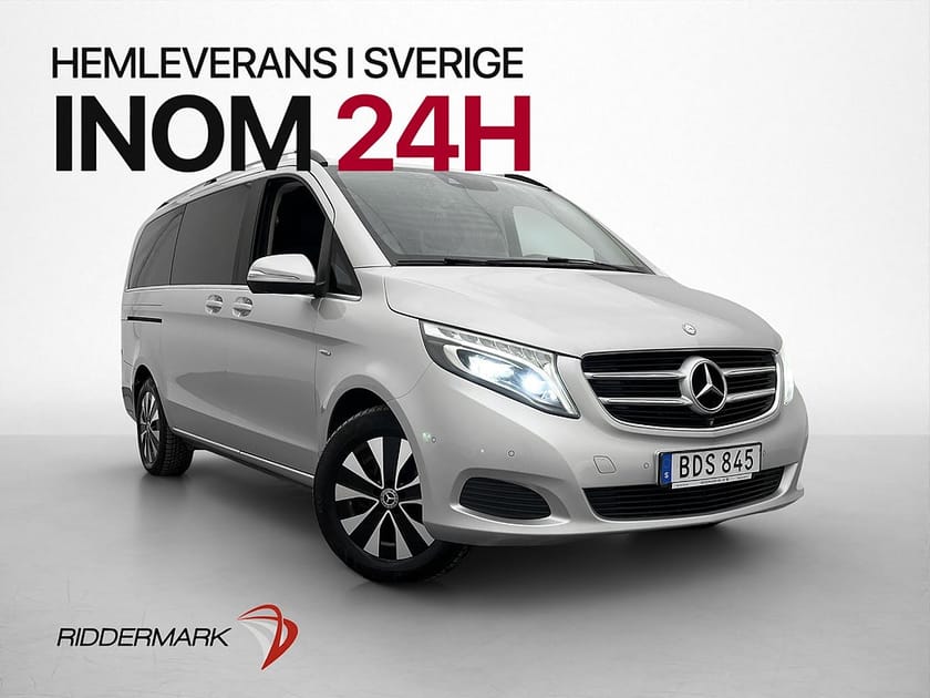 Bild 1 av Mercedes-Benz V 250d 3.1t 250 Avantgarde Värm Drag 360° Skinn 7-Sits