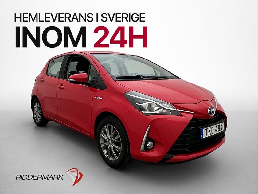 Bild 1 av Toyota Yaris Hybrid Active Kamera Farthållare En-Brukare