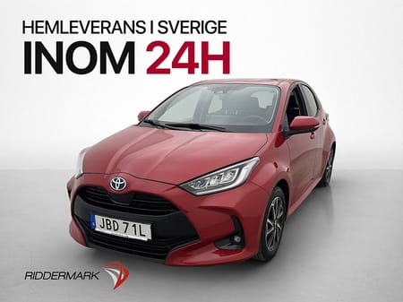 Toyota Yaris Hybrid 116hk Active Plus Rattvärme Kamera