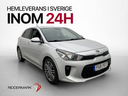 Kia Rio 1.2 GLS Navi Kamera Carplay 360kr skatt 0.48l/mil