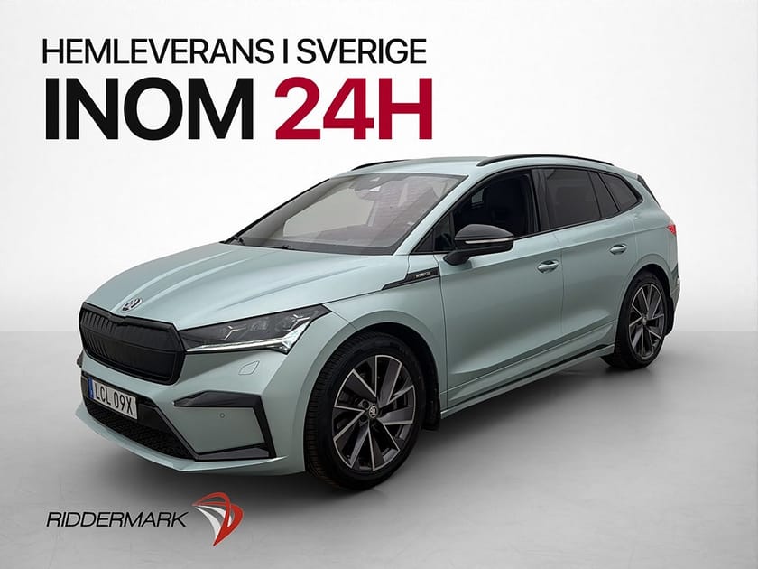 Bild 3 av Škoda Enyaq iV 80 Skoda Sportline Värmare 360° Navi CarPlay Dragkrok