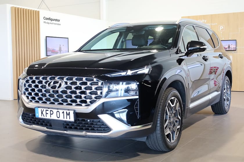 Bild 1 av Hyundai Santa Fe HEV AWD Advanced Pano 360° Navi Head Up Krell Läder