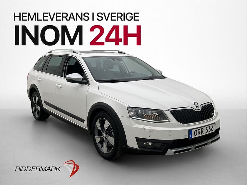 Bild 1 av Škoda Octavia Scout Skoda 2.0 TDI 4x4 184hk Pano D-Värmare Drag