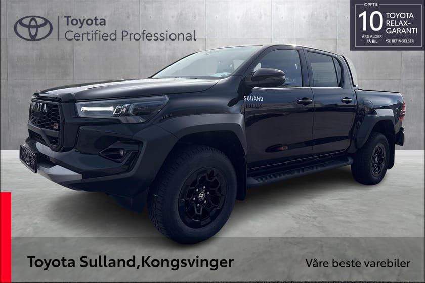 Bilde 1 av Toyota Hilux Dobbelcab 2.8 4WD I GR Sport II / Hengerfeste / Understellsbeh.